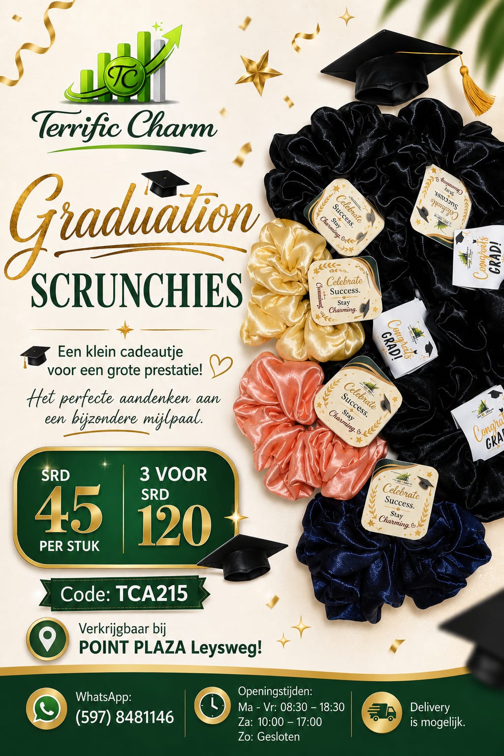 Graduation Scrunchie